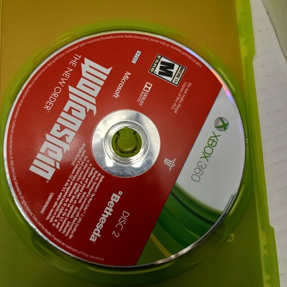 Wolfenstein The New Order Microsoft Xbox 360 Battlefield, Battle, Video Game - Picture 9 of 13